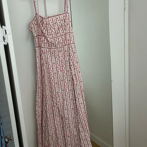 Hill House Home The Margot Dress in Pink Emma Stripe - Picture 5 of 9